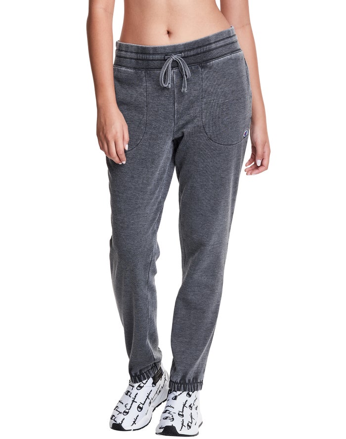 Champion Lounge Kadın Joggers Koyu Gri ( ZBKVXT927 )